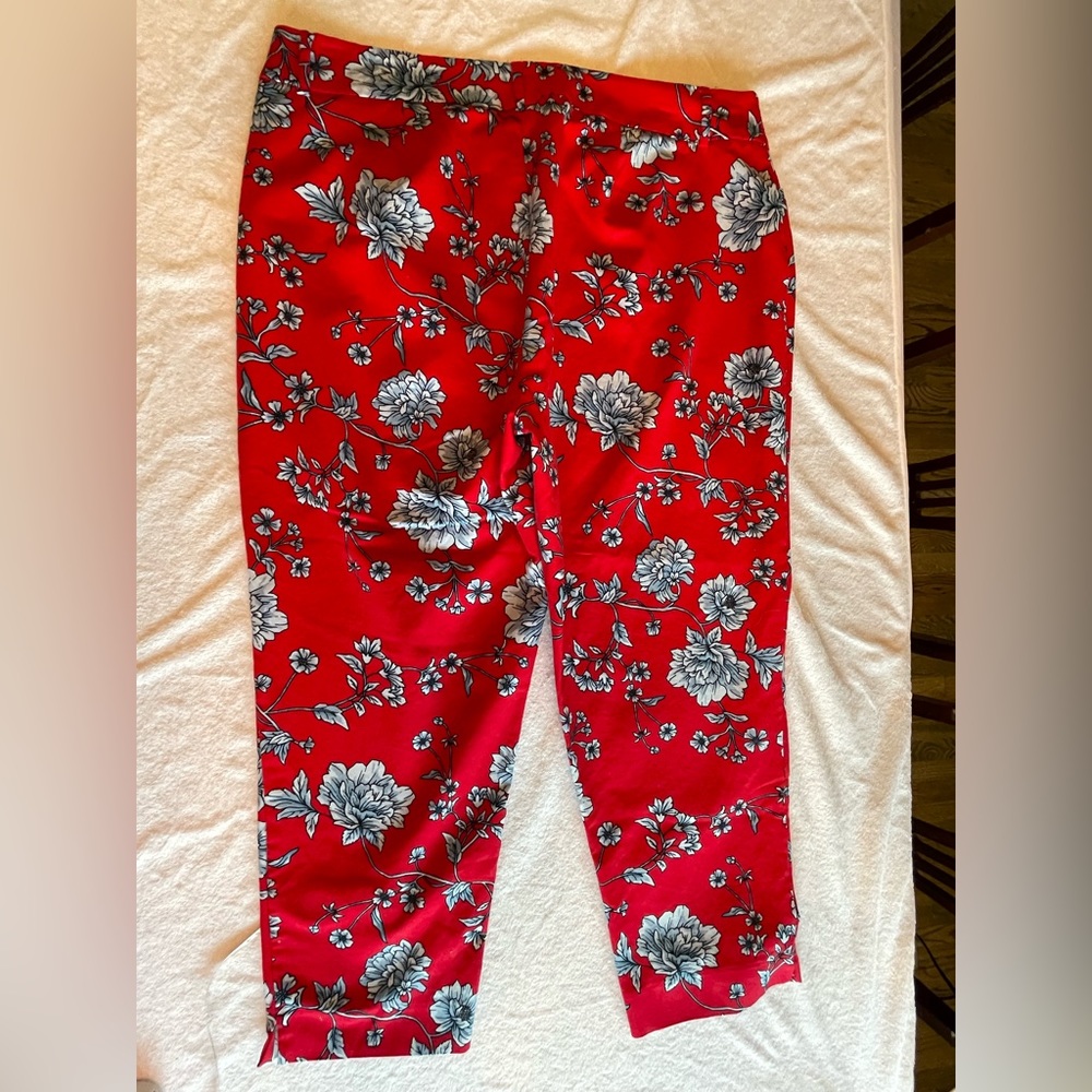 Roz & Ali size 16 ankle pants in stretch cotton